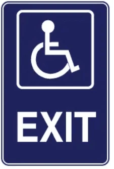 ACCESS - EXIT – Part No. AS 13